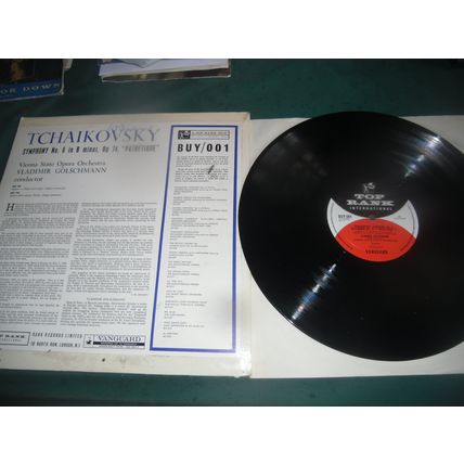 TCHAIKOVSKY LP LOT OF 2 - SYMPHONY No.6 (PATHETIQUE)/SYMPHONY No.4