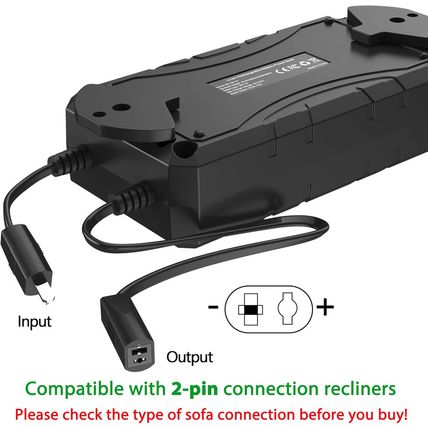 2500Mah Battery Pack for Reclining Furniture Universal Wireless Recliner Battery