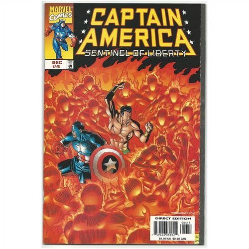 CAPTAIN AMERICA ' SENTINEL OF LIBERTY ' # 4 ( 1998 )