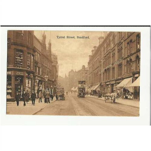 Yorkshire BRADFORD Tyrrel Street Postcard by Boots Cash Chemists
