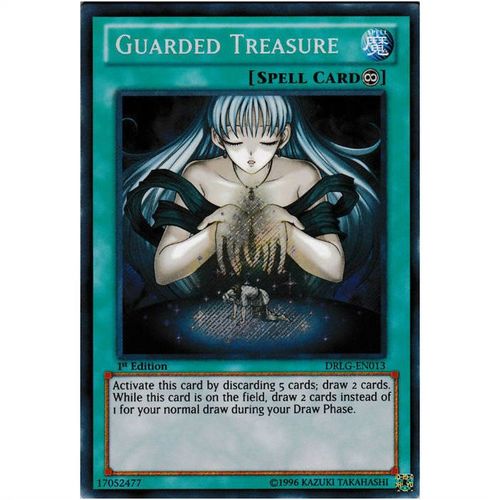 YuGiOh Dragons of Legend - DRLG-EN013 - Guarded Treasure - 1st Edition
