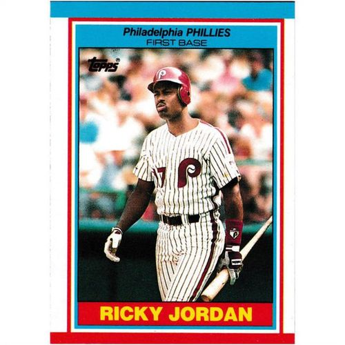1989 Topps United Kingdom Minis - #45 - Rikcy Jordan
