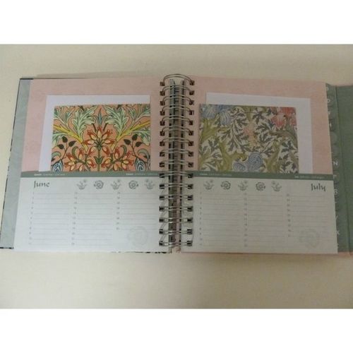 William Morris Card Planner with address book + Gift Cards Set