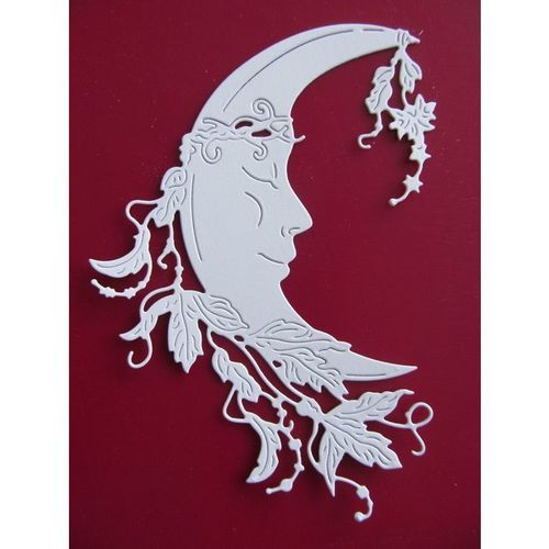 6 x Tattered Lace Die Cuts Moon
