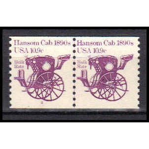 1904 10.9c Hansom Cab Fine MNH Dry Gum CNP Left 2 PA0421