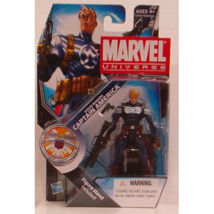 MARVEL UNIVERSE ' STEVE ROGERS CAPTAIN AMERICA ' action figure