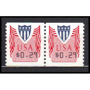 CVP32 29c Shield Very Fine MNH Pair CA0688