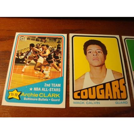 1972/73 Topps, 10-Cards, LOVE/NBA CHAMPIONSHIP ++,