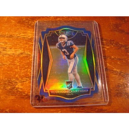 2020, Panini, Select, 4-Cards, Die Cut, Blue Prizms, w/Rc's, GOLDEN/MORGAN ++