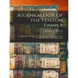A Genealogy Of The Fenton Family