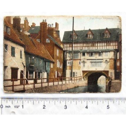 1905 postcard High Bridge, Lincoln
