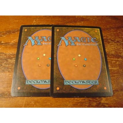 Magic The Gathering, MTG, 2-Cards, 1993-2003, ELF REPLICA, nm