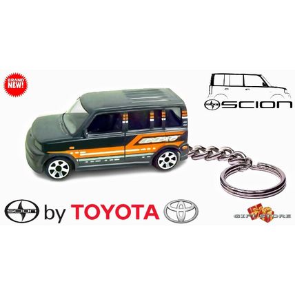 RARE KEYCHAIN GREY SCION XB TOYOTA BB CUSTOM Ltd Ed.