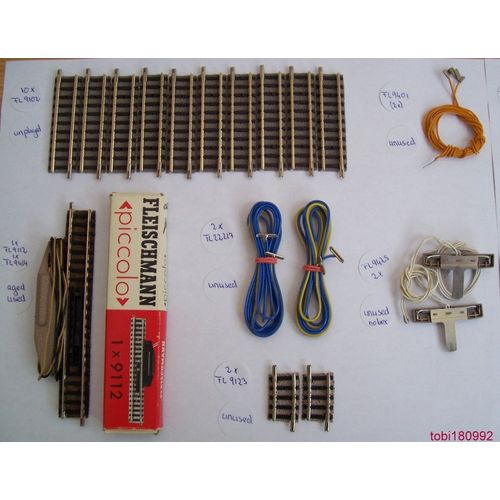 Fleischmann N Track Lot 9102 9112 22217 9123 9425 9401 9104 9128 9103 9114 9110
