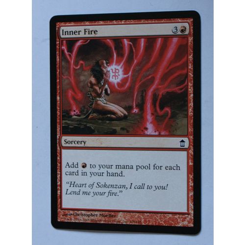 Magic the Gathering MTG CCG: Saviors of Kamigawa # 105 Inner Fire (A) 2005 WotC