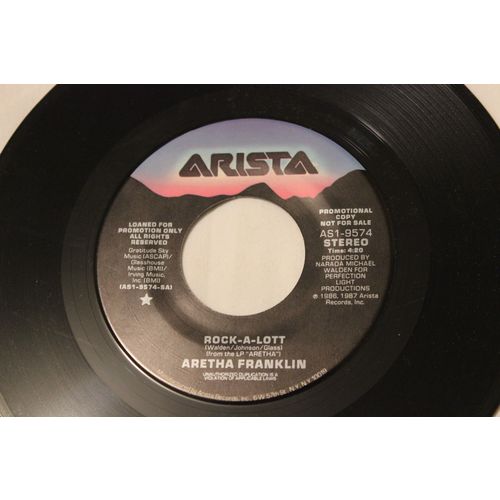 Aretha Franklin Promo 45-ROCK-A-LOTT STEREO