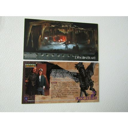 Topps 1996 Dragonheart Widevision Cards Card Variants (e31)