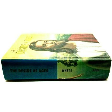 THE DESIRE OF AGES Book by Ellen G. White 1964 Hardcover Illustrated Vtg (G10)