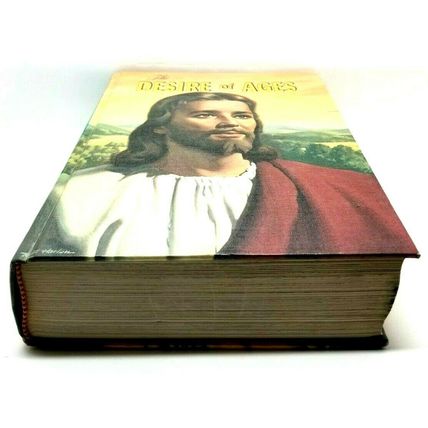 THE DESIRE OF AGES Book by Ellen G. White 1964 Hardcover Illustrated Vtg (G10)