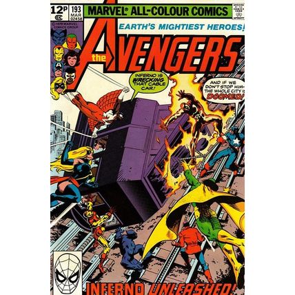 Avengers (Vol 1) # 193 FN- Price VARIANT AMERICAN COMICS