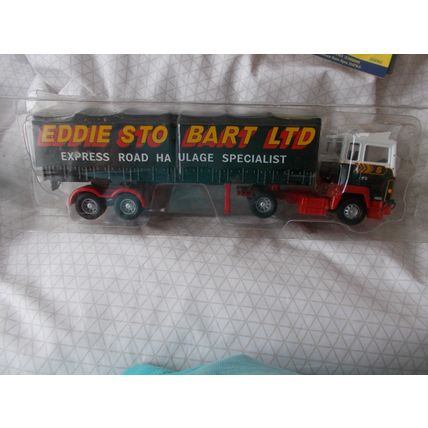 CORGI EDDIE STOBART FORD TRANSCONTINENTAL TILT TRAILER (09/01) SEE DESCRIPTION