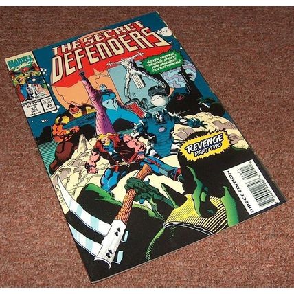 THE SECRET DEFENDERS # 10 : MARVEL COMIC : 1993 : vf+(8.5)