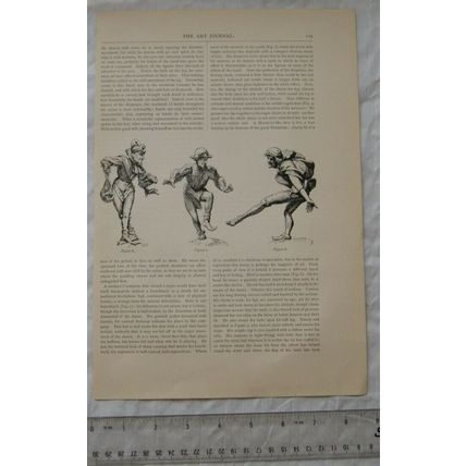 1884 engravings & an article entitled The Moorish Dance