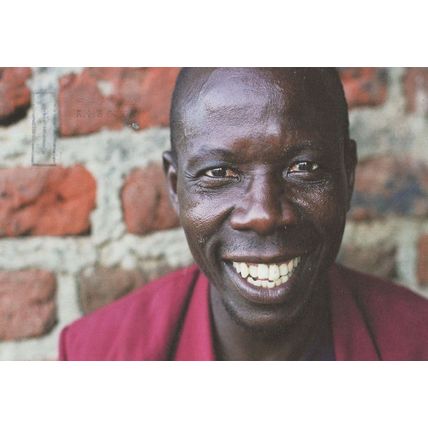 Uganda Baptist Church Pastor Leadership African Postcard