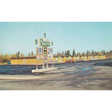 Simwestco Hotel Grand Falls Newfoundland Canada Postcard