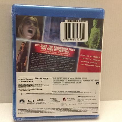 New Paranormal 4 Movie Blu-Ray Movie Sealed