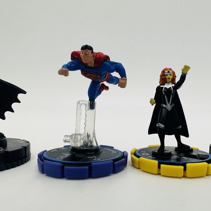 DC Heroclix Superman Wonder Woman 5 CHASE FIGURE Lot #003, 006, 011, 047, 020