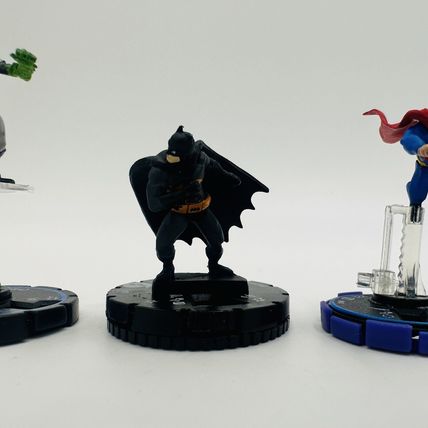 DC Heroclix Superman Wonder Woman 5 CHASE FIGURE Lot #003, 006, 011, 047, 020
