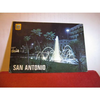 MARITIME PROMENADE, SAN ANTONIO ABAD , IBIZA, SPAIN used postcard 1977 pm #