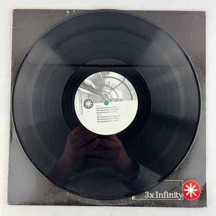 3X Infinity - Wonderland Vinyl LP Record Singles PROMO SM 005 DJ Sheet
