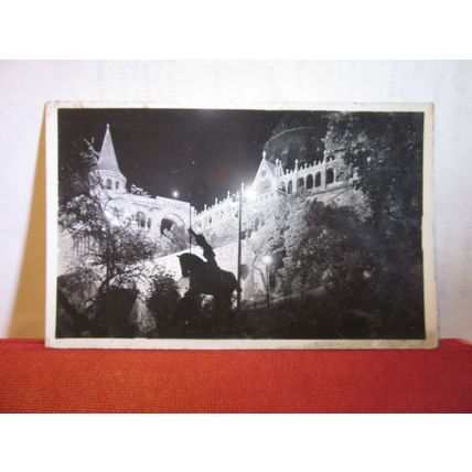 THE FISHERS BASTION, BUDAPEST, HUNGARY unused postcard =