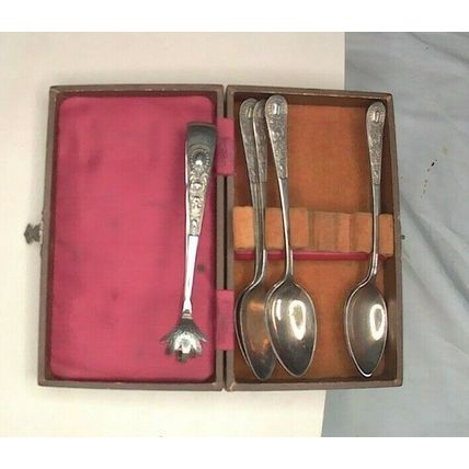 Vintage Sugar Spoons & Tongs