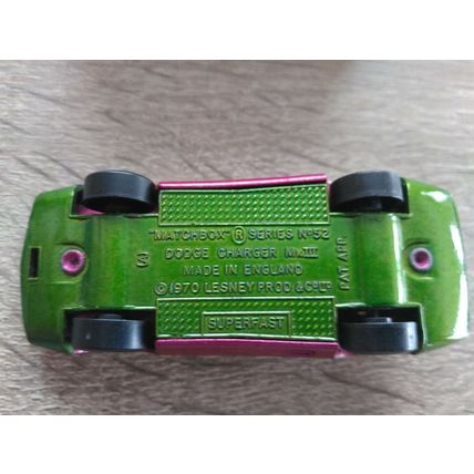 Matchbox No52 Dodge Charger