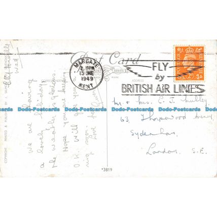 R092406 The Oval. Cliftonville. Salmon. 1949