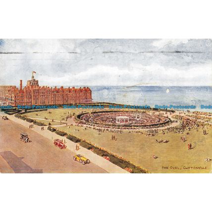 R092406 The Oval. Cliftonville. Salmon. 1949