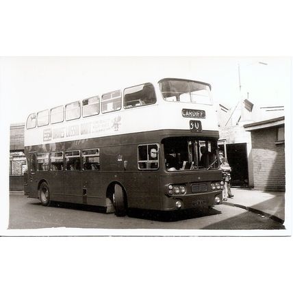 Black & White Photograph of Newport Corporation Transport - TDW 313J