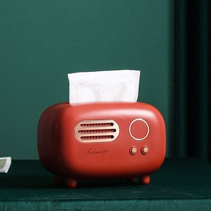 Living Room Light Luxury Vintage Retro Tissue Dispenser