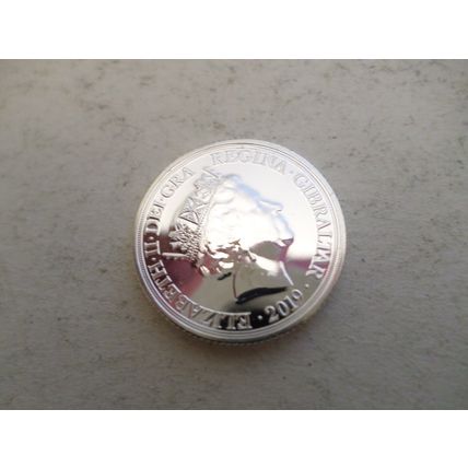 GIBRALTAR - 2019 - WORLDS FIRST FULL - SILVER SOVEREIGN