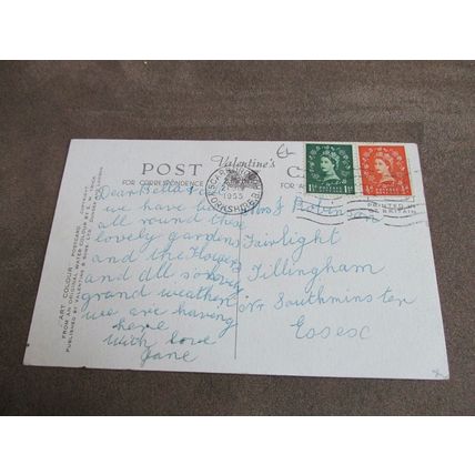 Valentines Postcard - Montpellier Parade, Harrogate - Artist E.W Trick / A2351