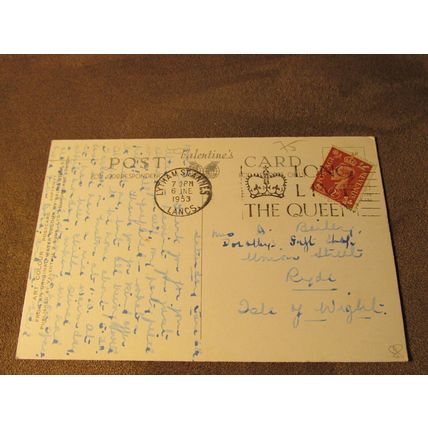 1950's Postcard - The Square, St Annes-On-The-Sea Lancashire Artist A572