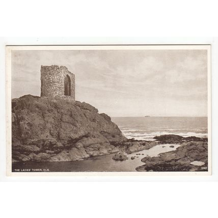 The Ladies Tower Elie Postcard Fife 1097