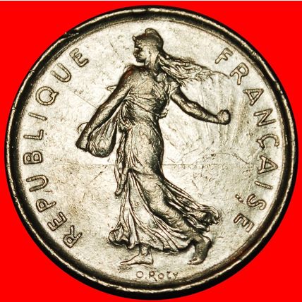 Ⰶ SUN (1969-2001): FRANCE ★ 5 FRANCS 1972! ERROR!★LOW START★NO RESERVE