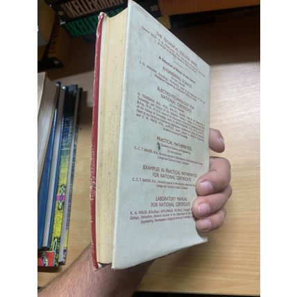 1962 "NATIONAL CERTIFICATE MATHEMATICS" VOLUME 2 HARDBACK BOOK (P3)