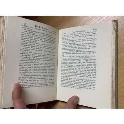 1908 BERNARD SHAW "PLAYS: PLEASANT AND UNPLEASANT" FICTION ANTIQUE BOOK (P3)