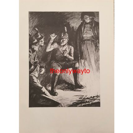Old Hurtig, 'Tales Of Ensign Stal', A Edenfelt, Book Illustration (Print), 1901