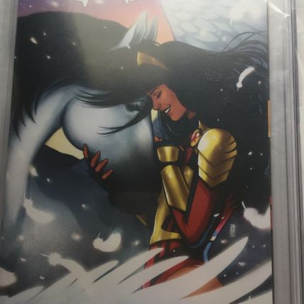 2021 DC Comics Wonder Girl Jen Bartel Variant #1 CGC Graded 9.8